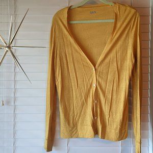 Mustard Yellow Cardigan